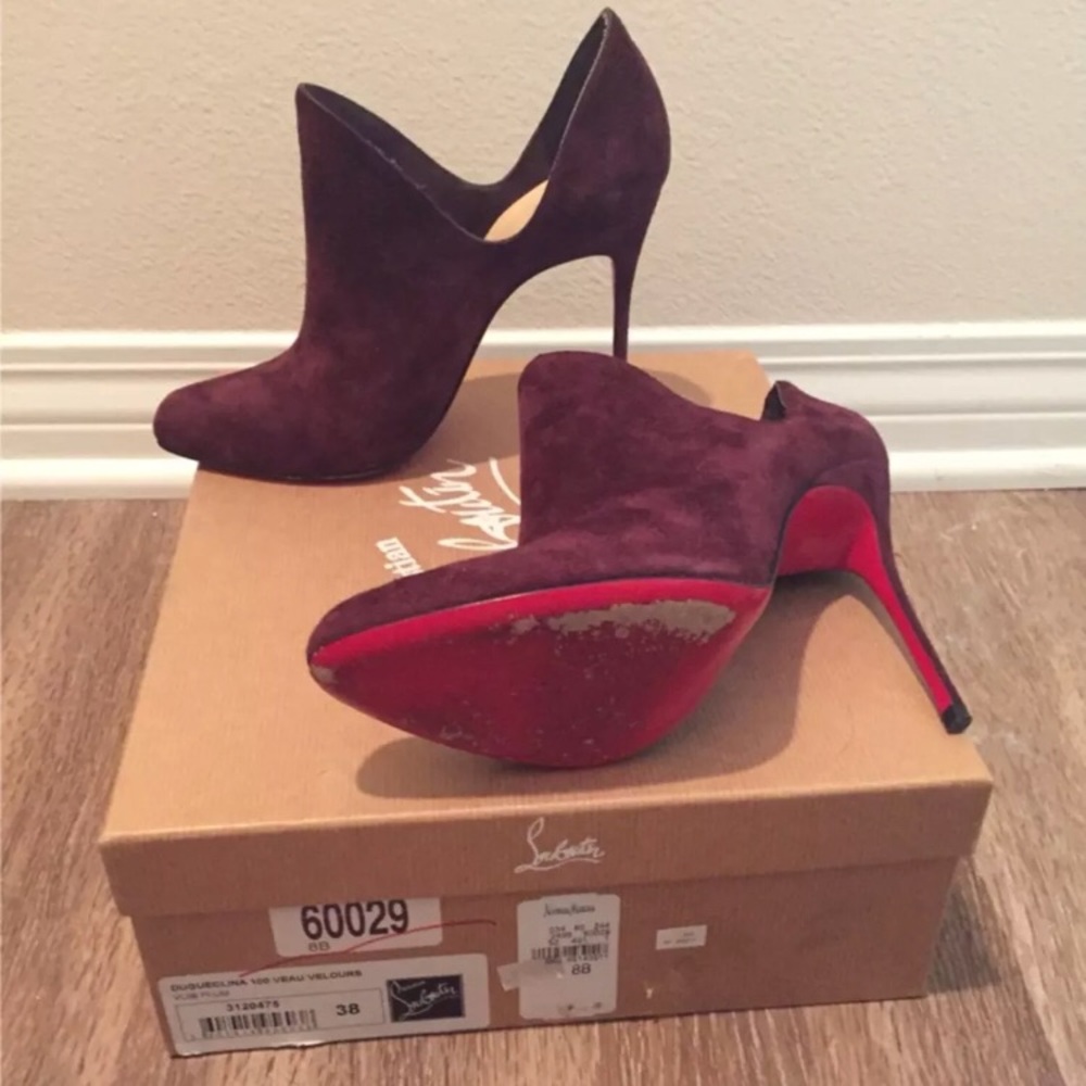 Authentic Christian Louboutin Booties.